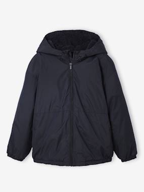 Blouson Capuche Garçon 14 Ans Blouson Coupe-Vent Colorblock Vertbaudet Garçon - Kaki 14 Ans - Imperméable Et Stylish Blouson Garcon Vertbaudet
