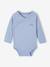 Lot de 5 bodies ouverture naissance bleu 3 - vertbaudet enfant 