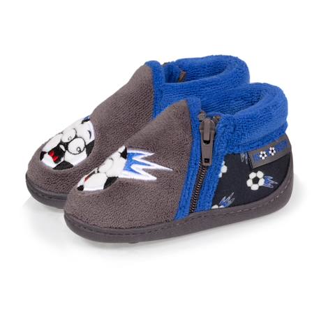 Chaussons bottillons semelle antidérapante Gris 1 - vertbaudet enfant 
