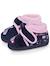 Chaussons bottillons ultra confortables, maintien bien le pied, fermeture à scratch Marine 6 - vertbaudet enfant 
