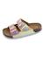 Sandales de plage à doubles brides - semelle confortable et légère Camo+Marine surpiqûre+Multico+Rose 18 - vertbaudet enfant 