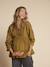 Blouse grossesse et allaitement en broderie anglaise olive 1 - vertbaudet enfant 
