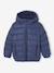 Doudoune à capuche doublée polaire garçon effet réfléchissant Gris+marine 10 - vertbaudet enfant 
