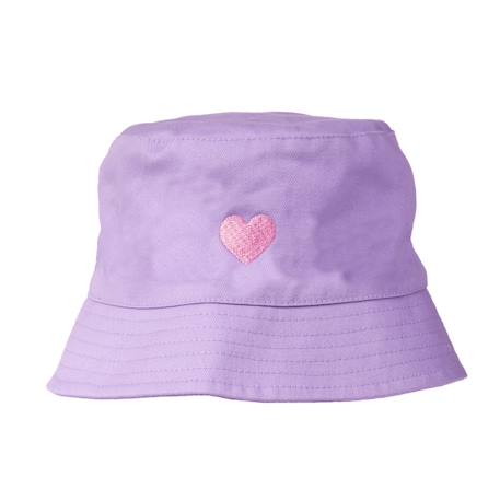 Bob 100% coton, ajustable tour de tête Lavande 1 - vertbaudet enfant 