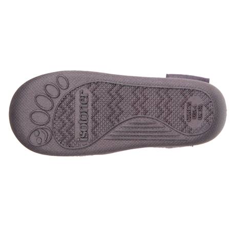 Chaussons bottillons semelle antidérapante Gris 4 - vertbaudet enfant 