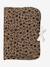 Protège carnet de santé en gaze de coton léopard personnalisable beige 2 - vertbaudet enfant 