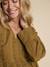 Blouse grossesse et allaitement en broderie anglaise olive 6 - vertbaudet enfant 