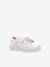 Baskets basses enfant Layane Lulu Castagnette blanc 1 - vertbaudet enfant 