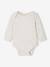 Lot de 5 bodies bébé fille ouverture américaine manches longues écru 3 - vertbaudet enfant 