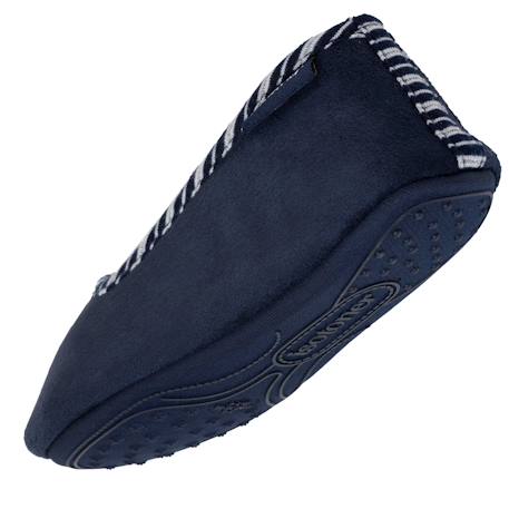 Chaussons ballerines broderie argentée, très confortables Marine 5 - vertbaudet enfant 