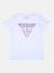 T-shirt manches courtes Blanc 12204+Noir+Rose 12666+Rose 12687 1 - vertbaudet enfant 