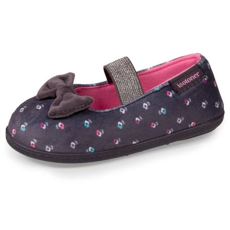 Chaussons ballerines à élastique, légers et confortables, faciles à enfiler, bon maintien du pied Fleurs 1 - vertbaudet enfant 