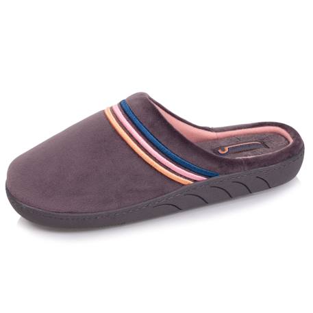 Chaussons mules légers et confortables, faciles à enfiler Gris 1 - vertbaudet enfant 
