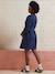 Robe sweat courte de grossesse en molleton marine 4 - vertbaudet enfant 