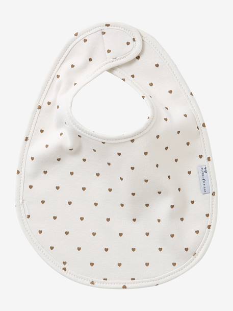 Semainier de bavoirs Léopard personnalisable beige 5 - vertbaudet enfant 