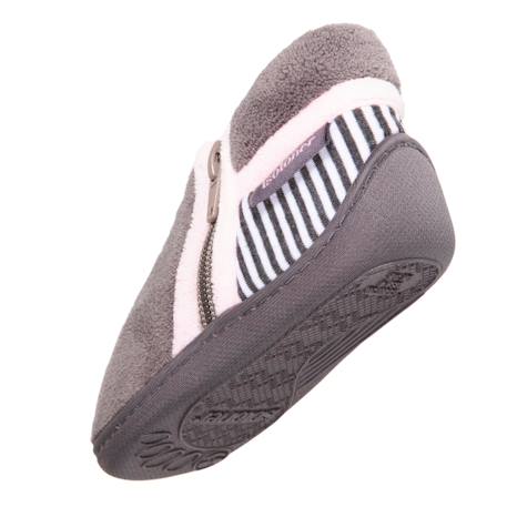 Chaussons bottillons semelle antidérapante Gris 5 - vertbaudet enfant 