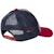 Casquettes tricolore avec patch amusant Marine/rouge 2 - vertbaudet enfant 