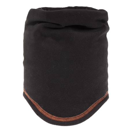 Tour de cou doublé polaire Noir 1 - vertbaudet enfant 