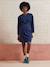 Robe sweat courte de grossesse en molleton marine 2 - vertbaudet enfant 