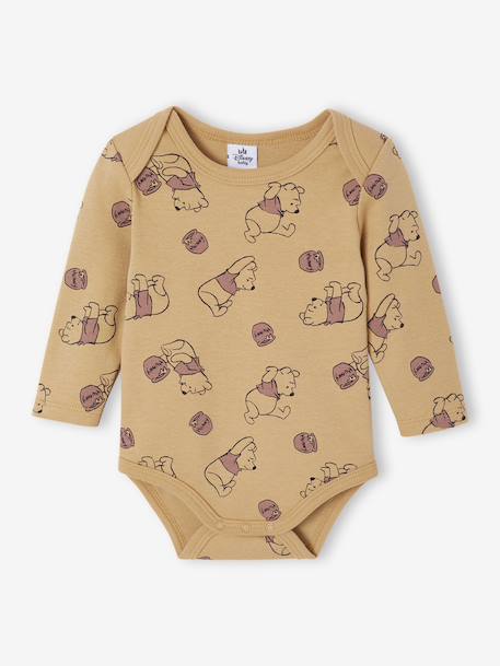 Lot 2 Bodies Winnie Manches Longues Naissance Garçon Assortis 3 - vertbaudet enfant 