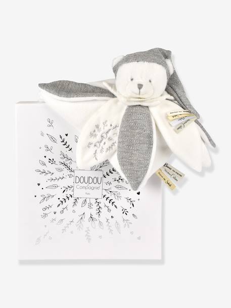 Doudou 25 ans - OURS ARGENT - Pantin attache-sucette argent 4 - vertbaudet enfant 
