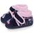 Chaussons bottillons ultra confortables, maintien bien le pied, fermeture à scratch Marine 1 - vertbaudet enfant 