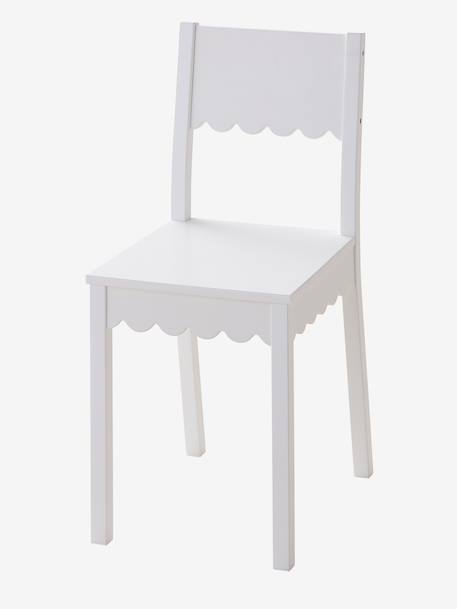 Chaise enfant Feston blanc 1 - vertbaudet enfant 