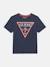 T-shirt  manches courtes Blanc 12204+Bleu foncé 12693+Gris 17799+Noir+Rouge 3 - vertbaudet enfant 