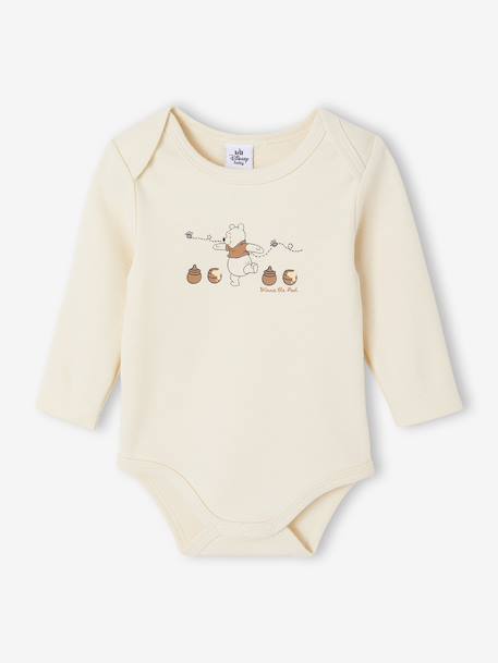 Lot 2 Bodies Winnie Manches Longues Naissance Garçon Assortis 2 - vertbaudet enfant 