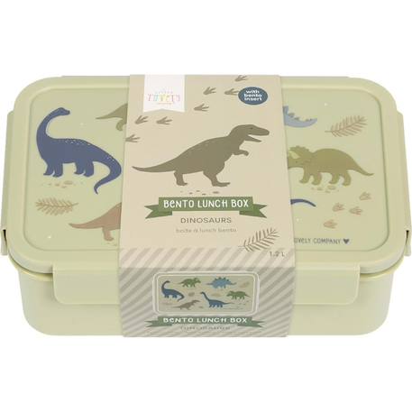 Lunch box dinosaures Vert, bleu, beige 5 - vertbaudet enfant 