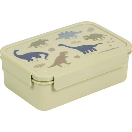 Lunch box dinosaures Vert, bleu, beige 1 - vertbaudet enfant 