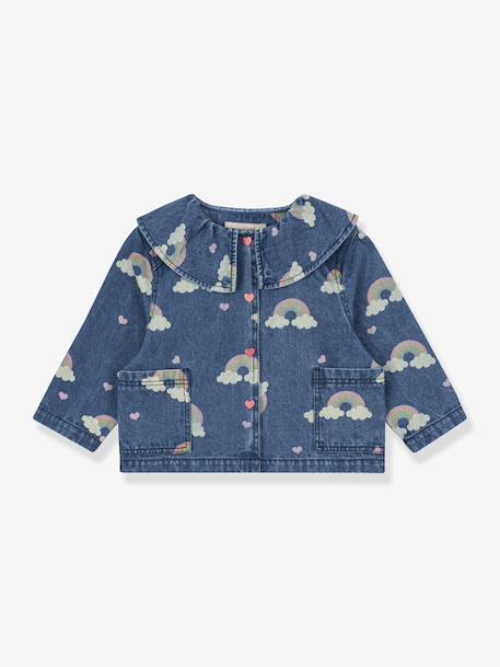 Surchemise en jean Magot bleu jean 1 - vertbaudet enfant 