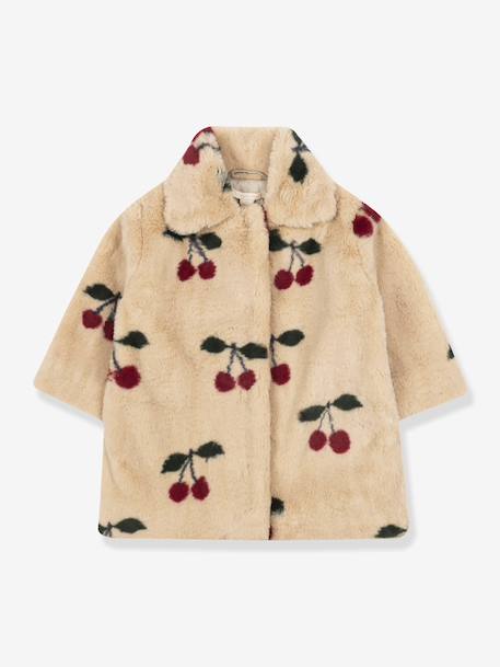 Manteau Fuzzie écru 1 - vertbaudet enfant 