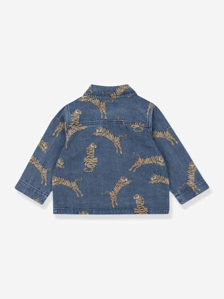 Veste en jean motifs tigres Magot bleu jean 2 - vertbaudet enfant 