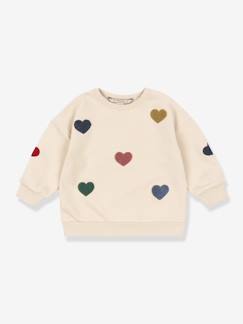 -Sweat-shirt Lou motifs coeurs