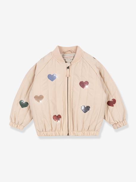 Manteau Doudoune Fille Légère Matelassée - Veste Enfant Chaude Résistante à L'Eau Col Montant 1-12 Ans