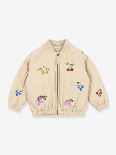 Blouson matelassé motifs en sequins Juno Konges Sløjd lilas+rose nude 7 - vertbaudet enfant 