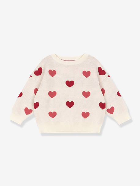 Bébé-Pull, gilet, sweat-Pull motifs Coeurs