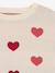 Pull motifs Coeurs rose 3 - vertbaudet enfant 
