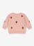 Sweat-shirt Lou motifs en sequins rose 2 - vertbaudet enfant 