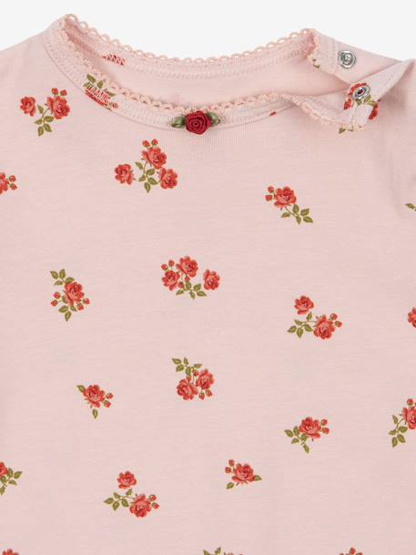 Combinaison bébé imprimée rose 3 - vertbaudet enfant 