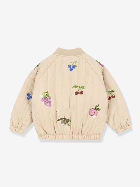 Blouson matelassé motifs en sequins Juno Konges Sløjd lilas+rose nude 11 - vertbaudet enfant 
