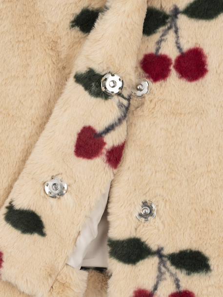Manteau Fuzzie écru 6 - vertbaudet enfant 