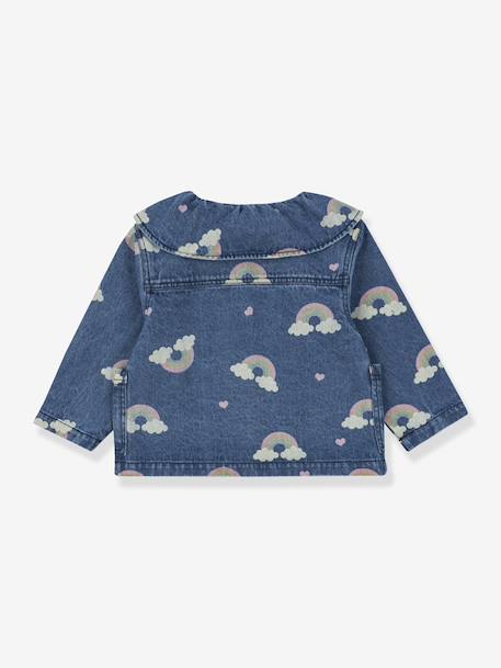 Surchemise en jean Magot bleu jean 2 - vertbaudet enfant 
