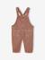 Salopette bébé en sergé pigment dye tomette 1 - vertbaudet enfant 