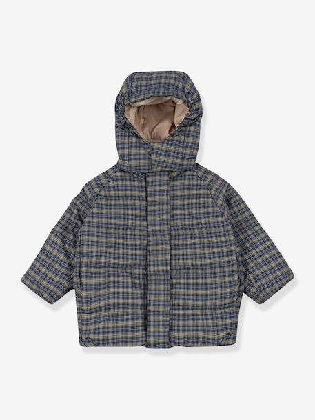 Doudoune garçon déperlante et coupe-vent bleu 1 - vertbaudet enfant 
