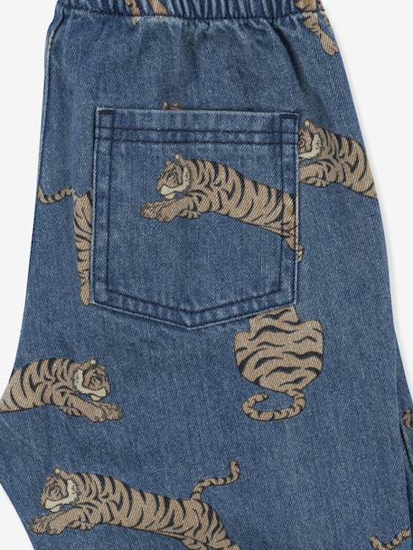 Pantalon en denim souple Magot bleu jean 3 - vertbaudet enfant 