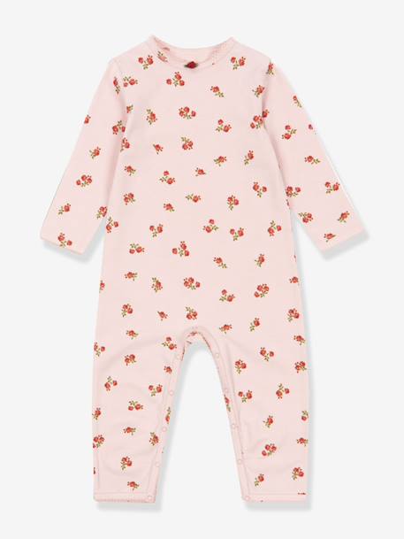 Combinaison bébé imprimée rose 1 - vertbaudet enfant 