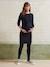 Robe tricot de grossesse et d'allaitement noir 5 - vertbaudet enfant 