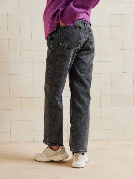 Jean de grossesse droit bandeau sans couture denim brut+denim gris+écru+stone 9 - vertbaudet enfant 